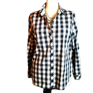 Laura Scott | Buffalo Plaid Button Up Shirt